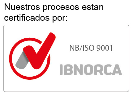 Nuestros procesos estan certificados por: